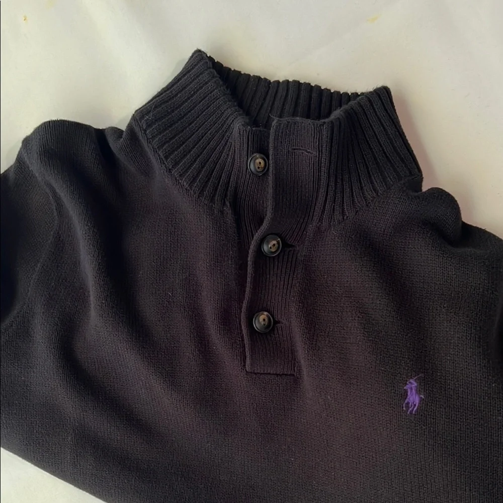 Polo Ralph Lauren Black Sweater size XXL